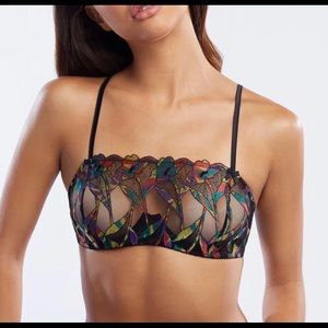 Savage Fenty vibrant jungle bandeau bra